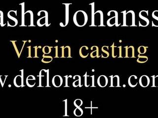 מאשה johansson virginâs ראשון ליהוק ב מַצלֵמָה: מבוגר סרט ae