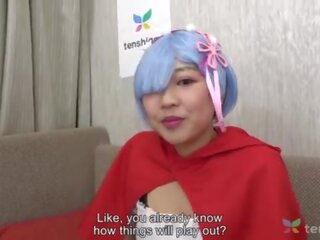 日本語 riho で 彼女の お気に入り アニメ 衣装 来ます へ インタビュー ととも​​に 私達 アット tenshigao - manhood 吸い と 玉 なめること アマチュア カウチ キャスティング 4k &lbrack;part 2&rsqb;