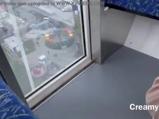 나는 간신히 했다 시간 에 제비 magnificent cum&excl; risky 공공의 트리플 엑스 영화 에 ferris wheel - creamysofy