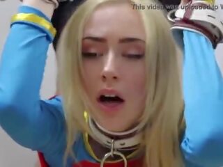 মিছরি সাদা &opencurlydoublequote;supergirl একাকী 1-2” বন্দীদশা কুকুরের স্টাইল চিন্তা করেনা গলার গভীরে মুখে মুখে