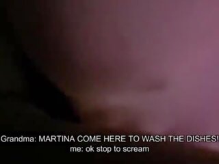 Martina sikikleri the mağaza adam ile onu stepgrandma yakın
